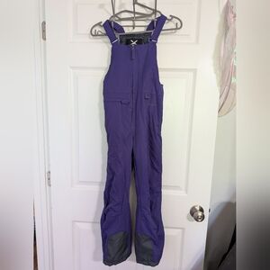 Kids Arctix Purple Snow Bib Overalls Size Small